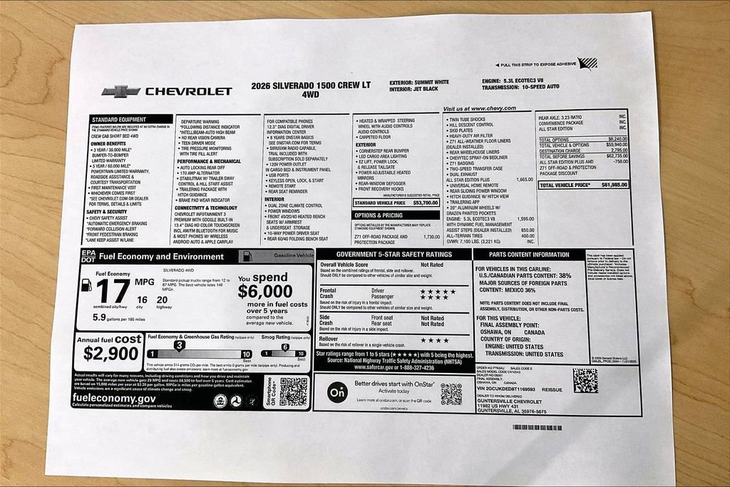 New 2026 Chevrolet Silverado 1500 LT image 14