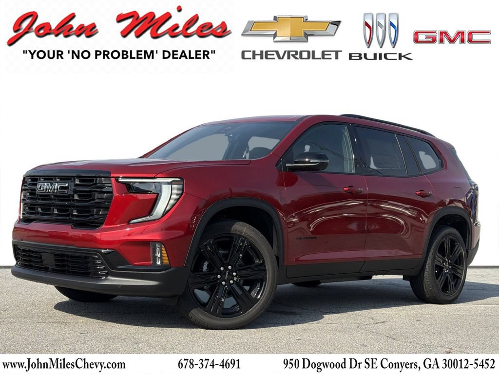 New 2026 GMC Acadia Elevation w/ Black Edition FWD image 1