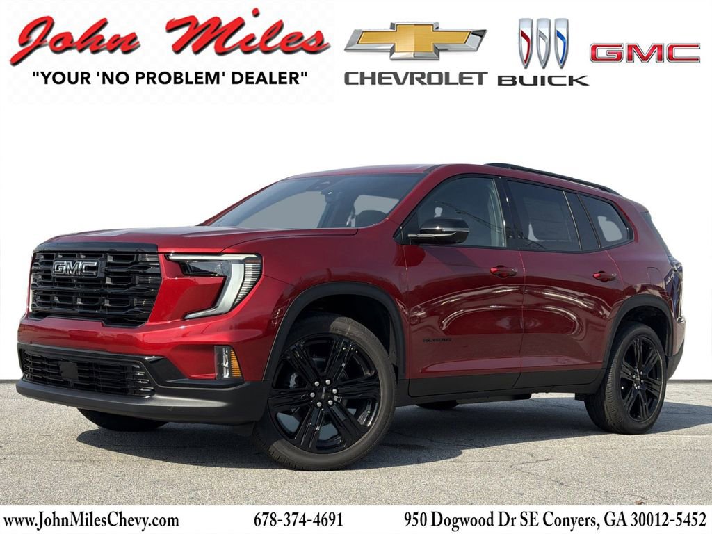New 2026 GMC Acadia Elevation w/ Black Edition FWD video 1