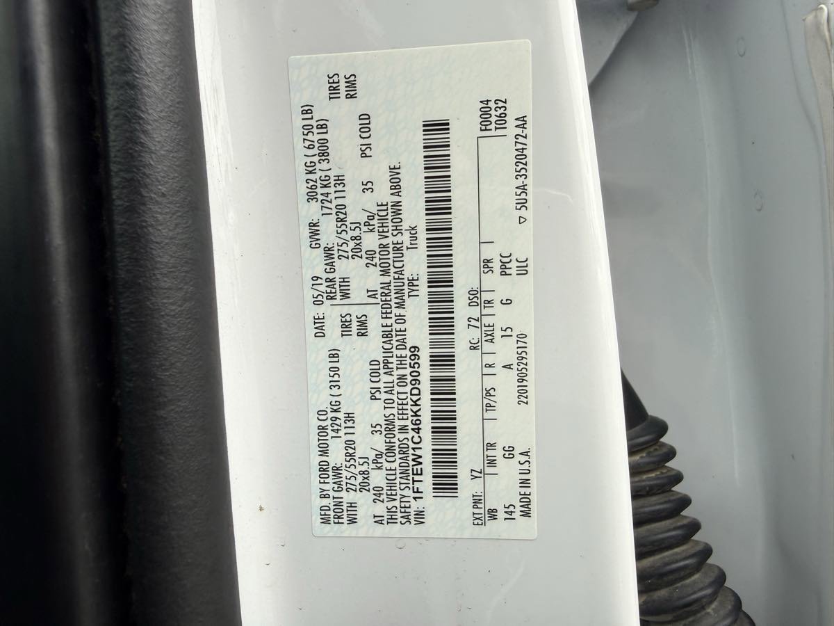 Used 2019 Ford F150 XL w/ Equipment Group 101A Mid image 12