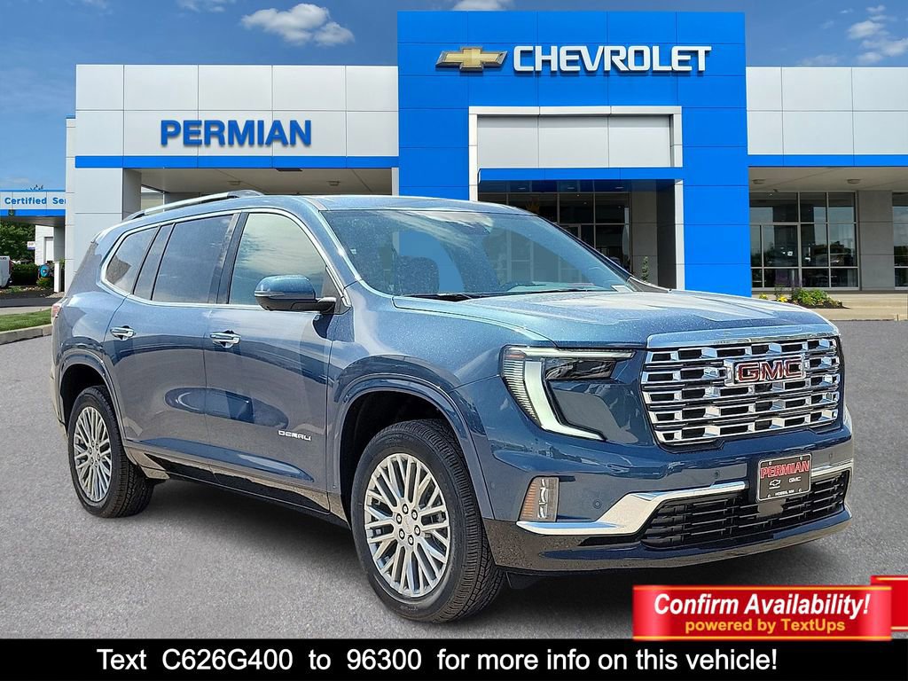 New 2026 GMC Acadia Denali w/ Super Cruise Package