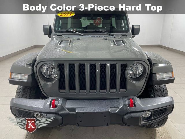 Used 2021 Jeep Wrangler Unlimited Rubicon w/ Uconnect 4C Nav & Sound Group image 2