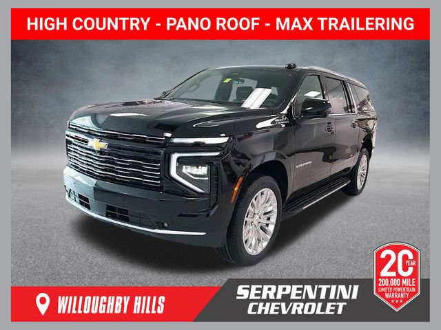 New 2026 Chevrolet Suburban High Country w/ Sun And Tow Package