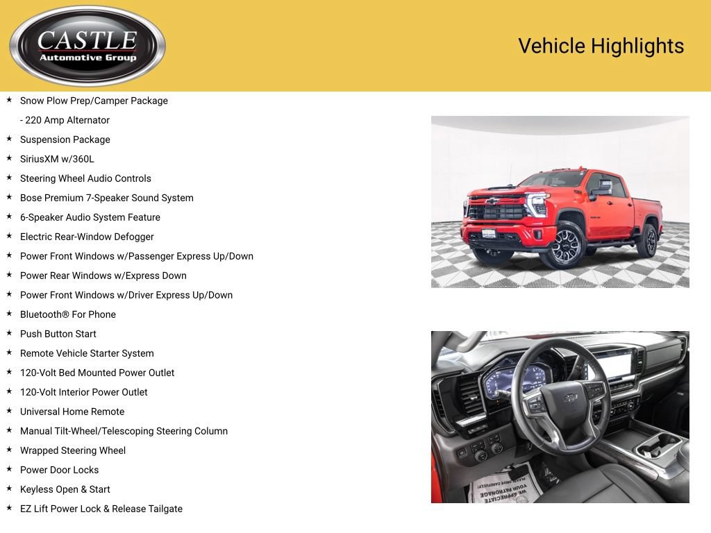 Certified 2024 Chevrolet Silverado 3500 LTZ w/ LTZ Plus Package AWD/4WD image 16