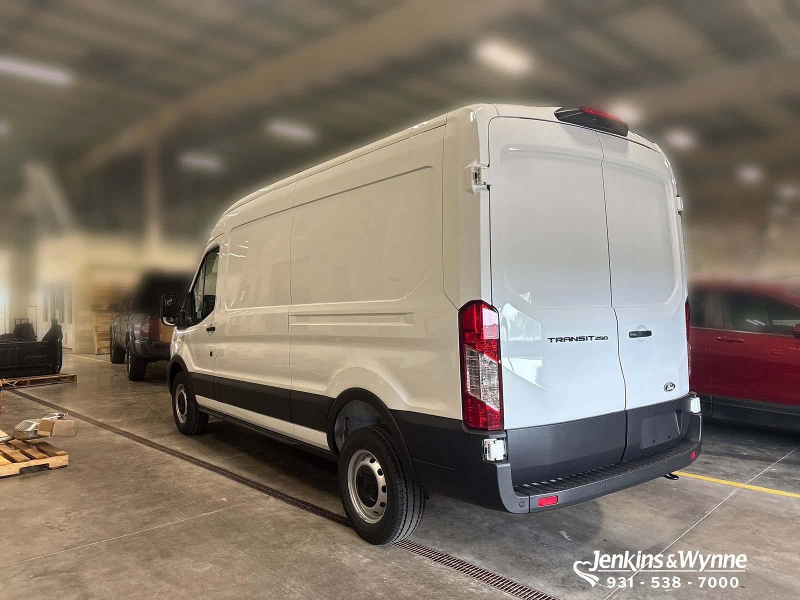New 2026 Ford Transit 250 148 Medium Roof w/ Load Area Protection Package RWD image 3