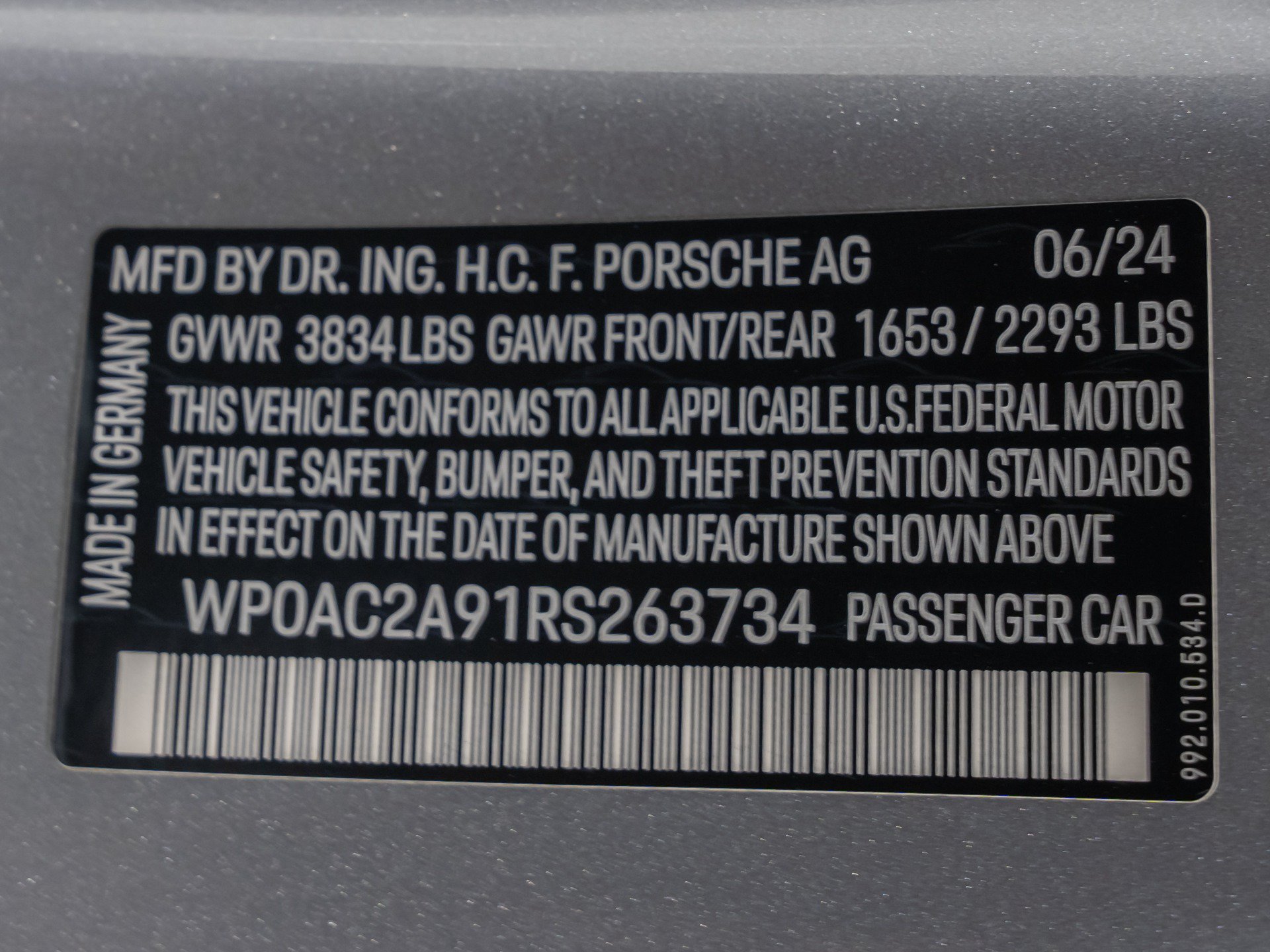 Used 2024 Porsche 911 GT3 RWD image 75