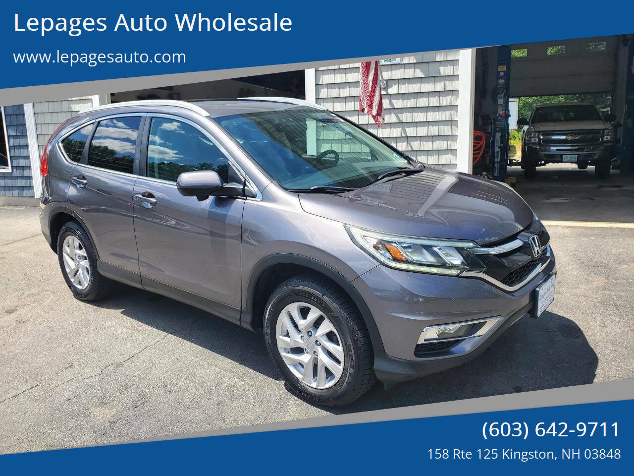 Used 2015 Honda CR-V EX-L image 1