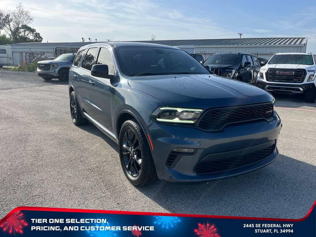 Used 2021 Dodge Durango GT w/ Blacktop Package RWD image 3