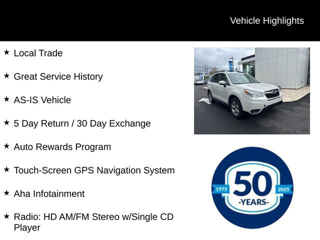 Used 2015 Subaru Forester 2.5i Premium AWD/4WD image 8