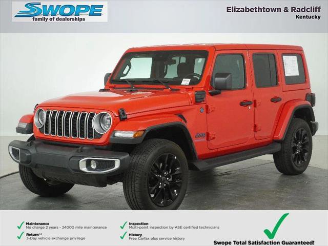 Certified 2025 Jeep Wrangler Unlimited Sahara AWD/4WD image 7
