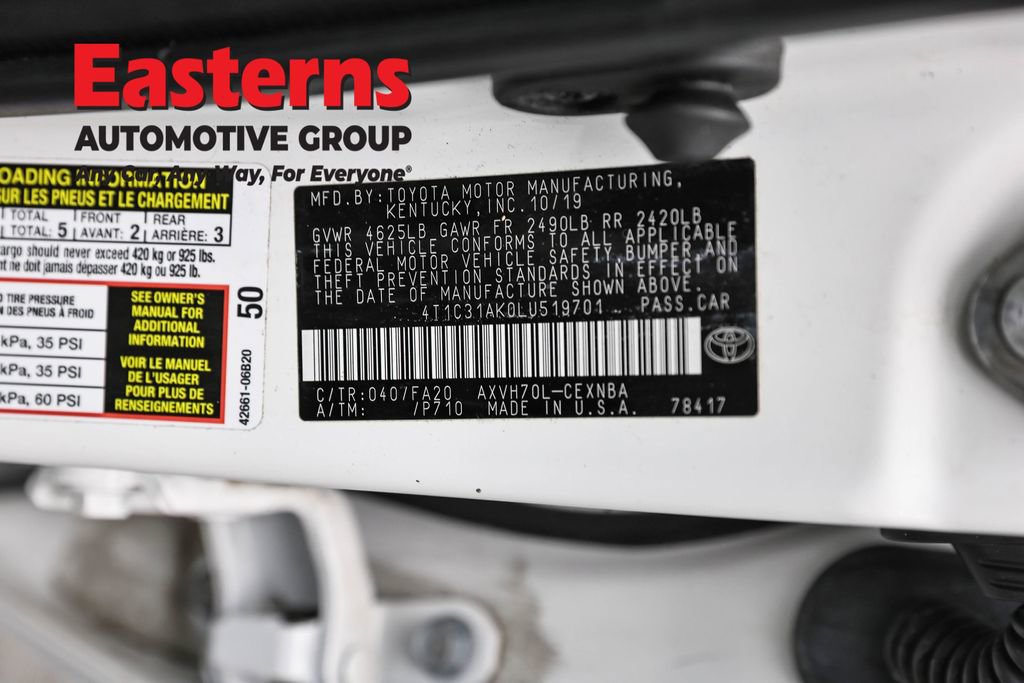 Used 2020 Toyota Camry LE image 35