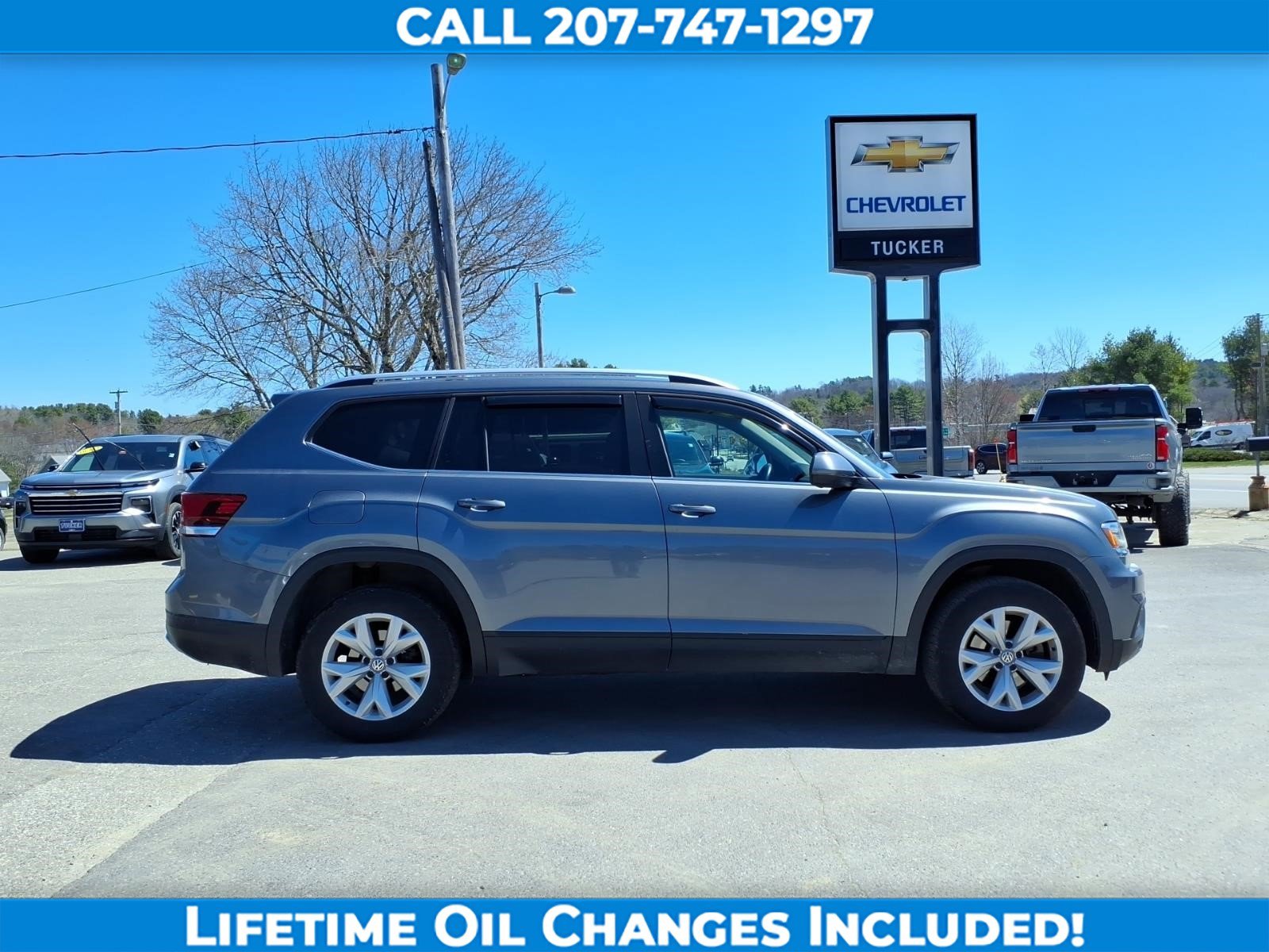 Used 2018 Volkswagen Atlas SE AWD/4WD image 4