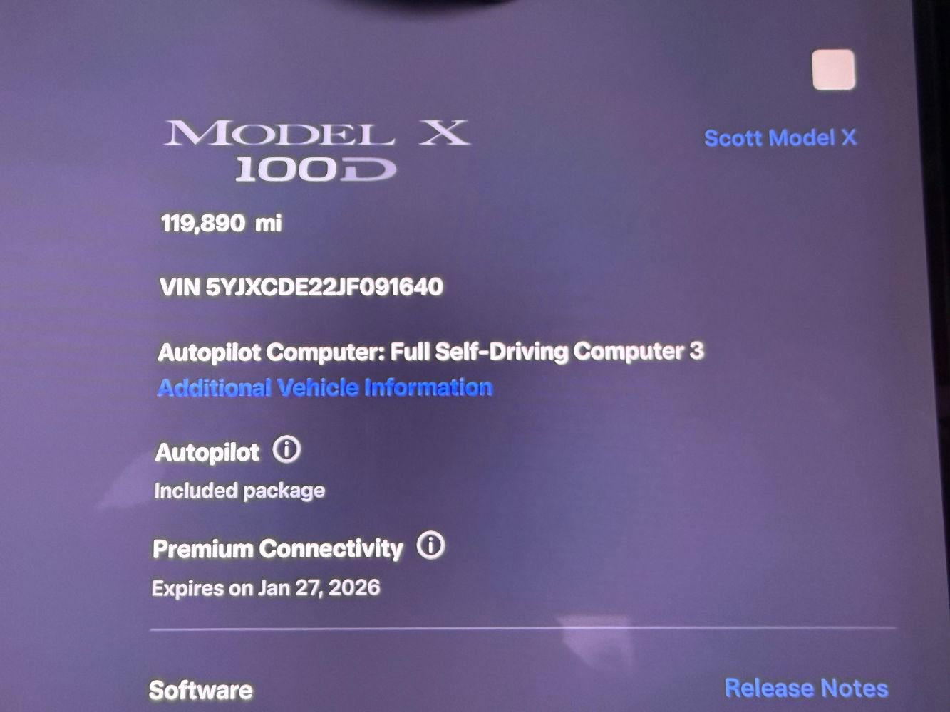 Used 2018 Tesla Model X 100D AWD/4WD image 15