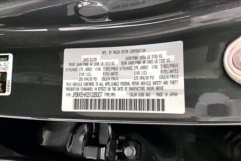 Used 2025 MAZDA CX-90 Plug-In Hybrid w/ Premium Plus image 43