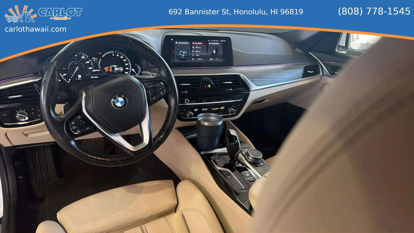 Used 2018 BMW 530e RWD image 18