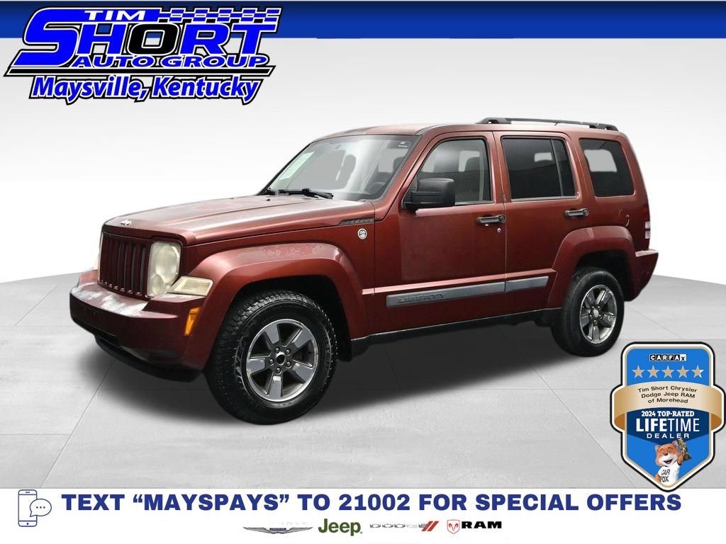 Used 2008 Jeep Liberty Sport w/ Popular Equipment Group AWD/4WD image 1