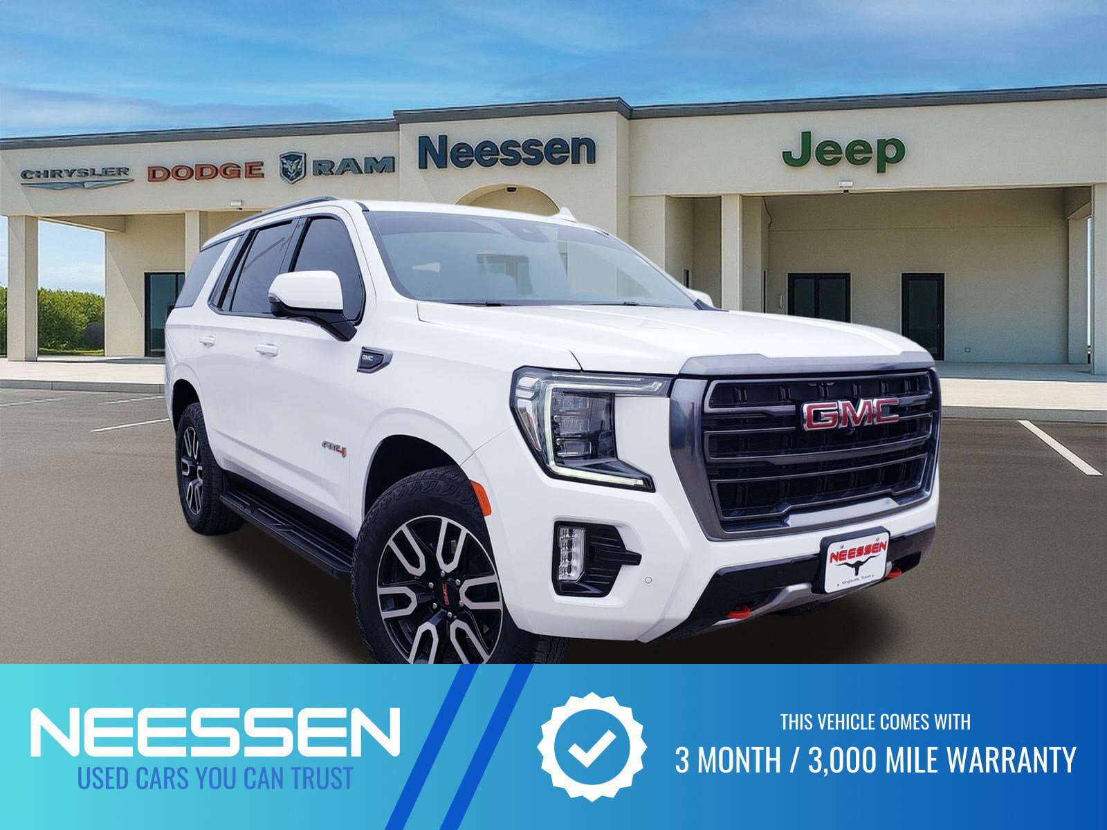 Used 2024 GMC Yukon AT4 w/ Technology Package image 1