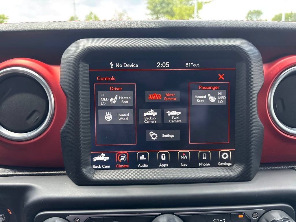 Used 2021 Jeep Gladiator Rubicon AWD/4WD image 4