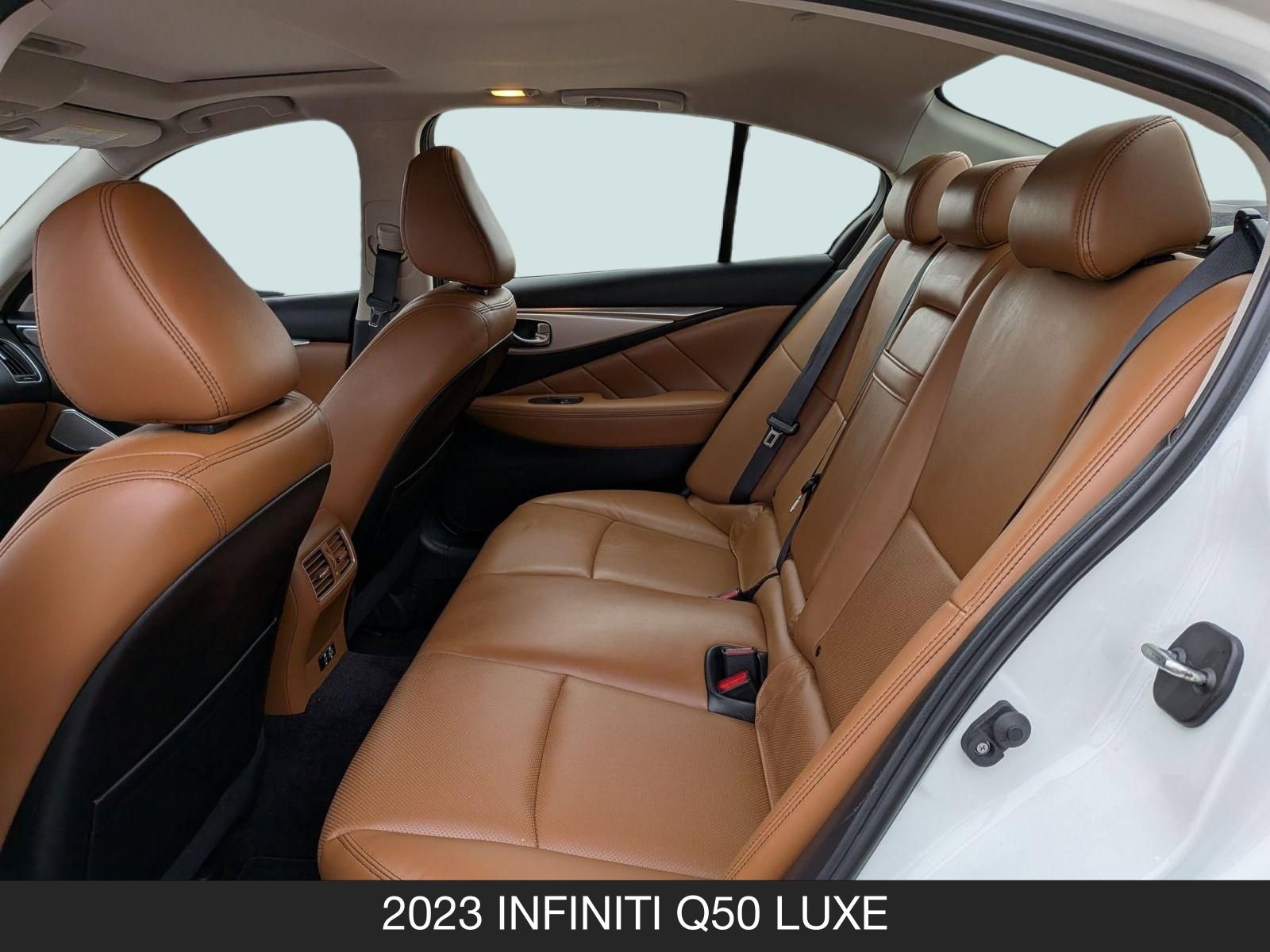 Used 2023 INFINITI Q50 Luxe w/ Cargo Package image 16