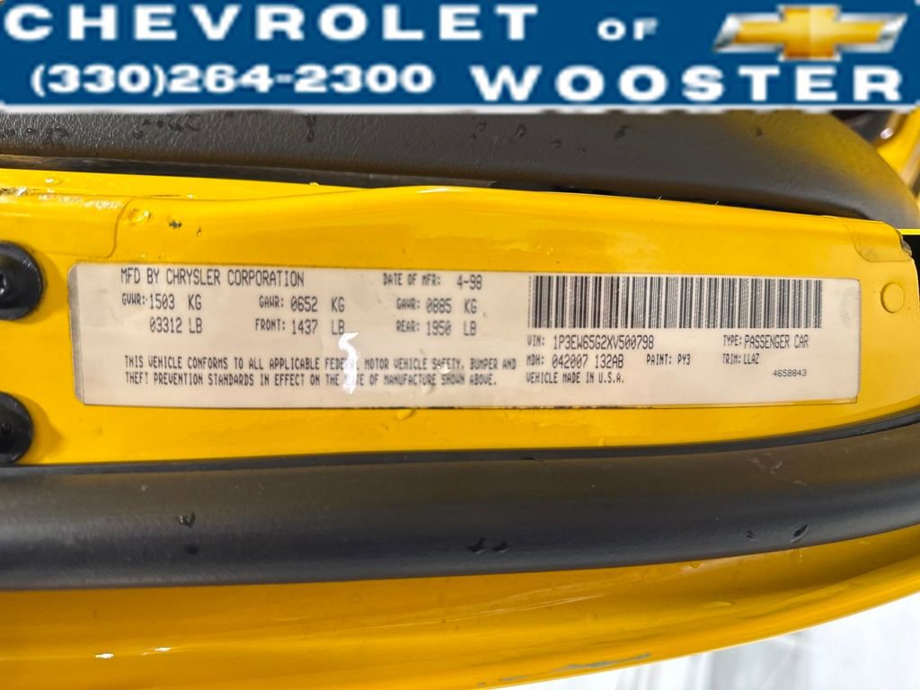 Used 1999 Plymouth Prowler image 28