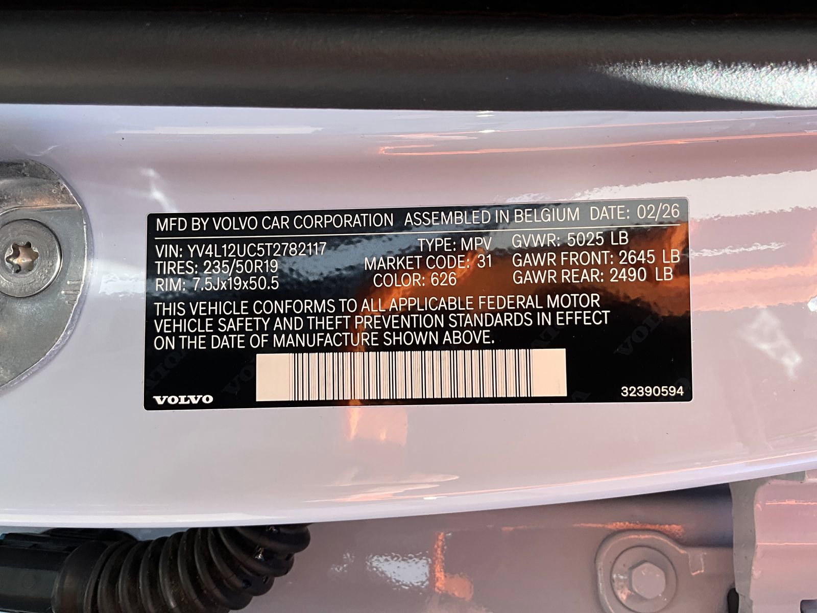 New 2026 Volvo XC40 B5 Plus w/ Climate Package AWD/4WD image 34