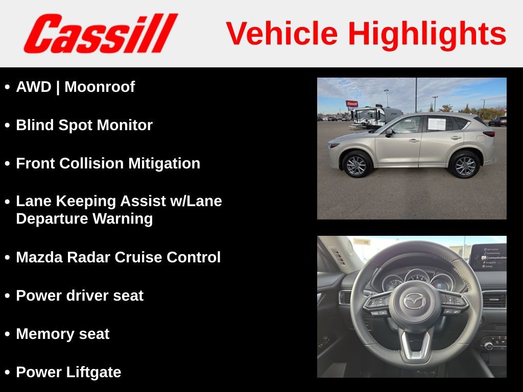 Used 2025 MAZDA CX-5 AWD 2.5 S w/ Preferred Package image 7