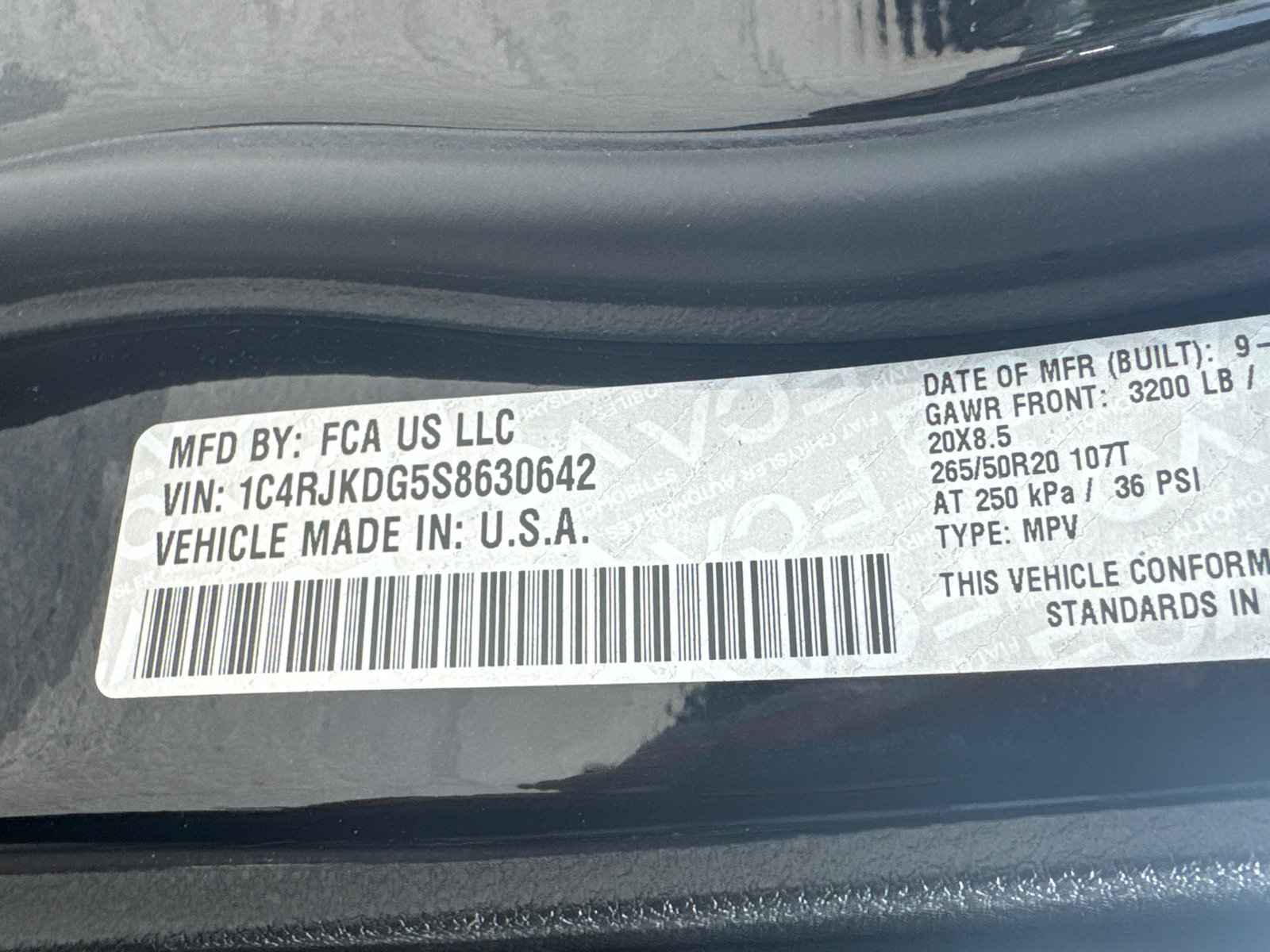Certified 2025 Jeep Grand Cherokee L Overland w/ Advanced Protech Group III AWD/4WD image 41