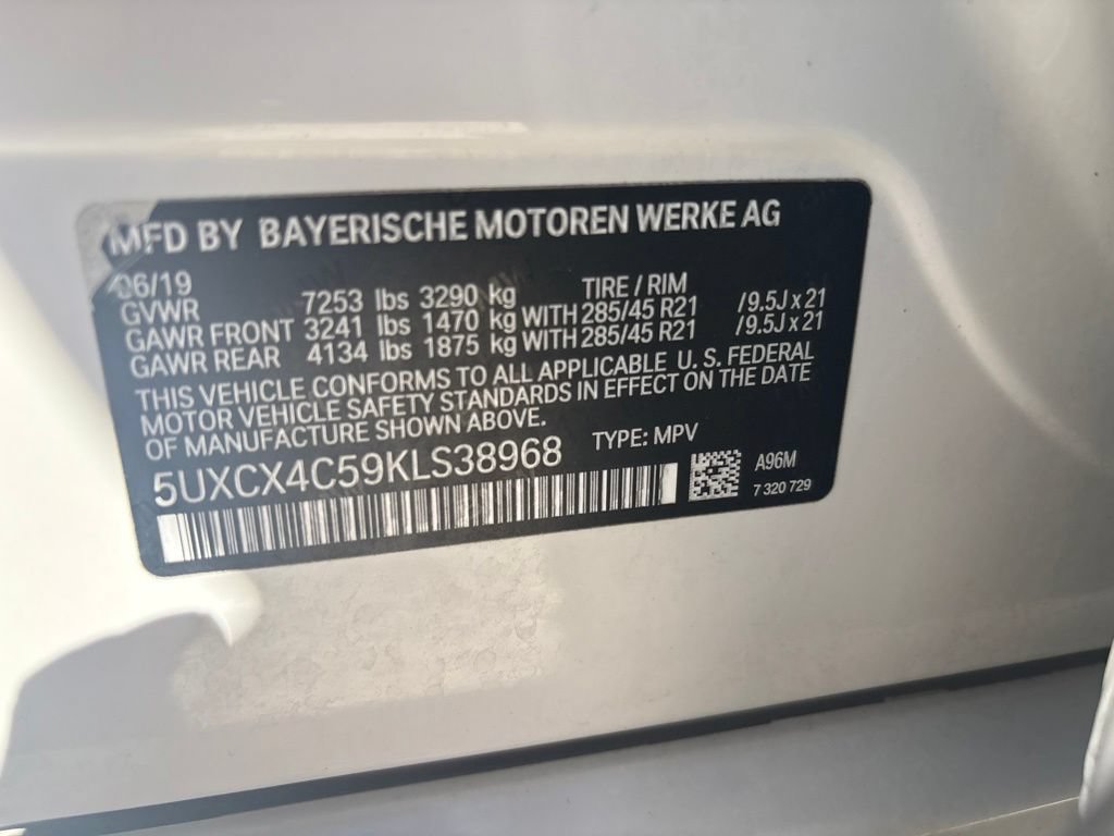Used 2019 BMW X7 xDrive50i w/ Luxury Seating Package AWD/4WD image 22