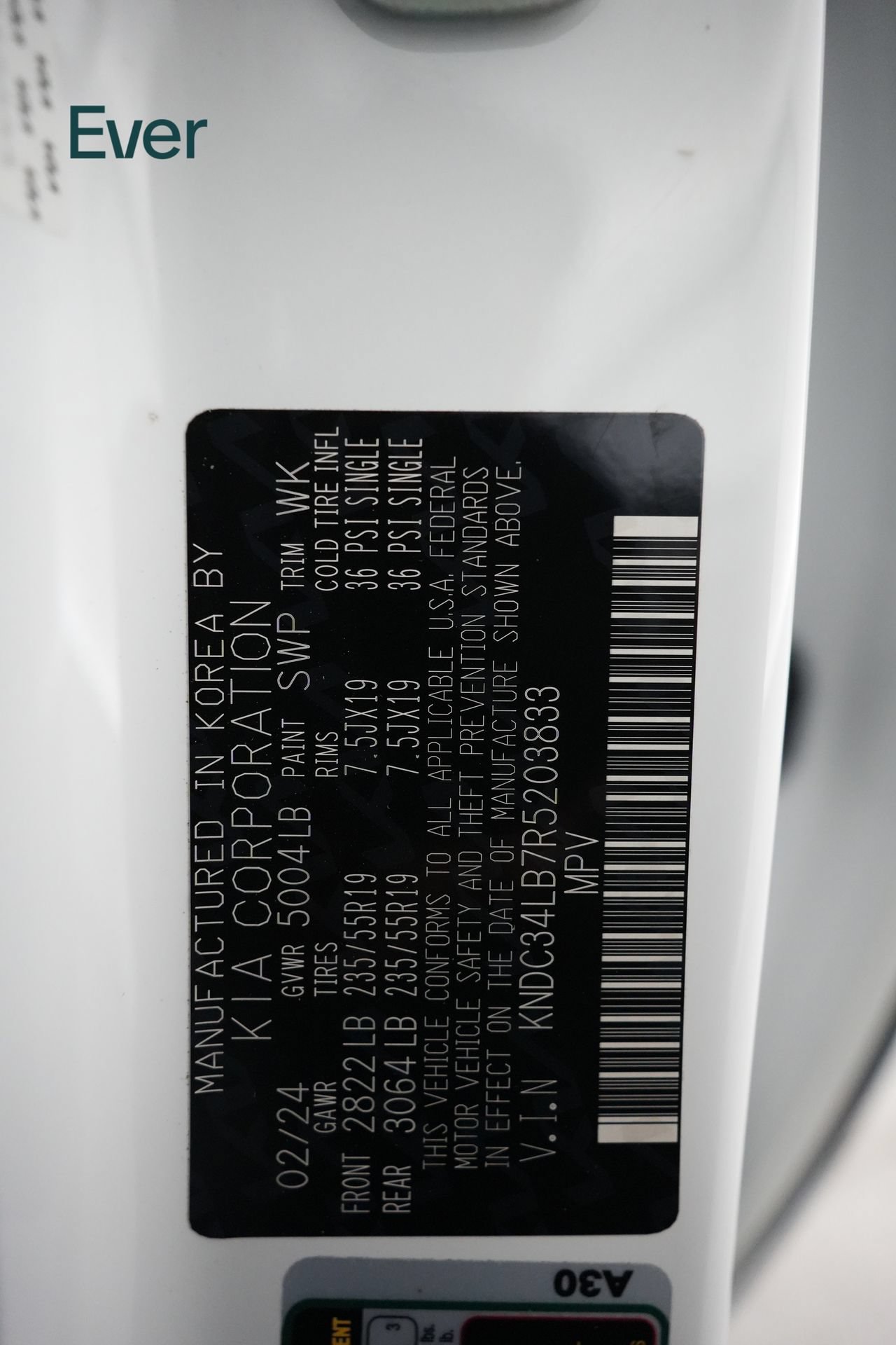 Used 2024 Kia EV6 Light RWD image 26