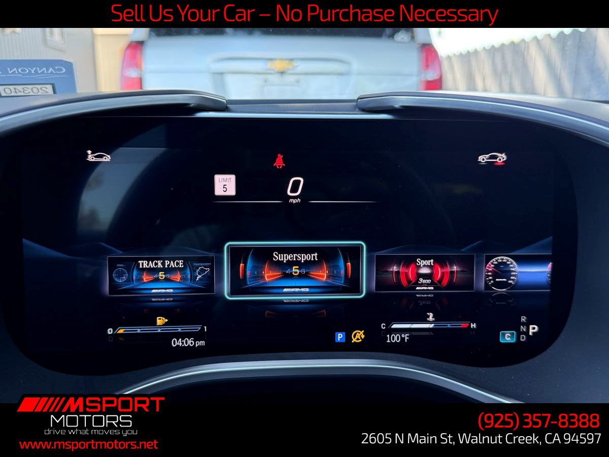 Used 2022 Mercedes-Benz SL 55 AMG 4MATIC w/ AMG Night Package II image 9