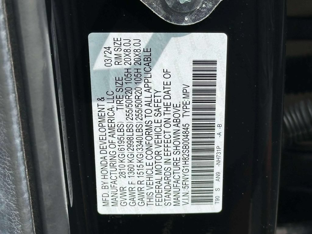 Certified 2025 Honda Pilot Elite image 15
