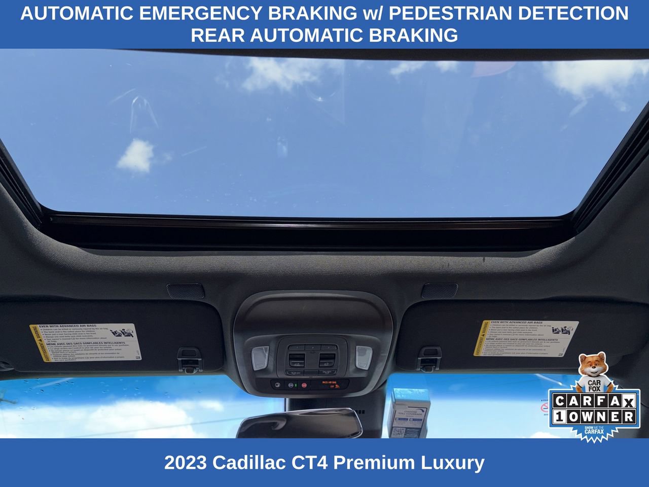 Used 2023 Cadillac CT4 Premium Luxury w/ Climate Package image 10