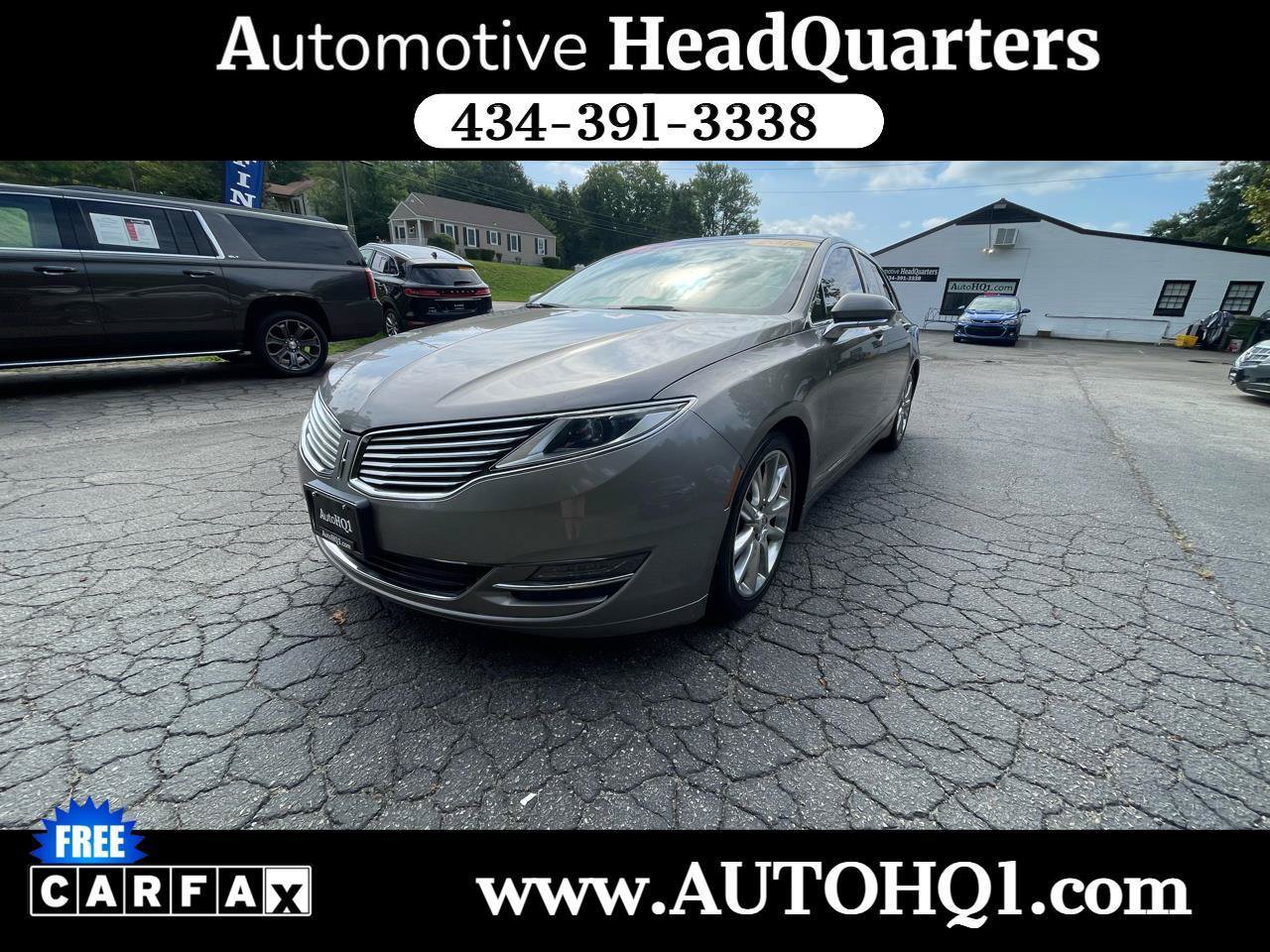 Used 2016 Lincoln MKZ AWD w/ Equipment Group 300A Reserve image 1