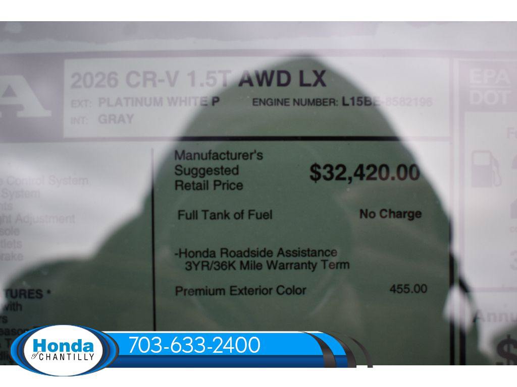New 2026 Honda CR-V LX image 33