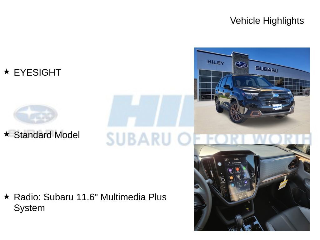 New 2026 Subaru Forester Sport AWD/4WD image 5