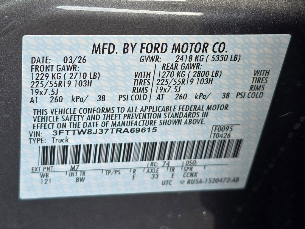 New 2026 Ford Maverick XLT w/ Equipment Group 301A AWD/4WD image 33