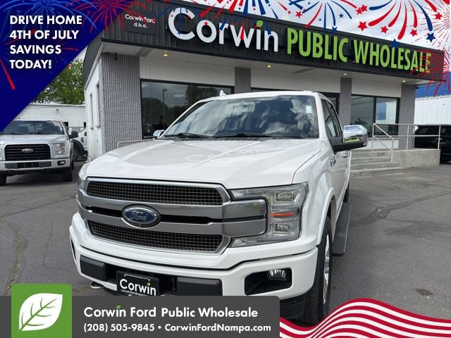 Used 2018 Ford F150 Platinum w/ Technology Package AWD/4WD image 1