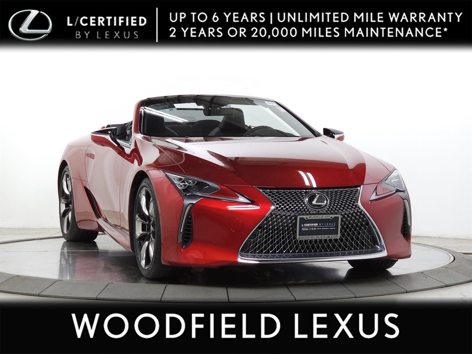 Certified 2024 Lexus LC 500 Convertible w/ Touring Package