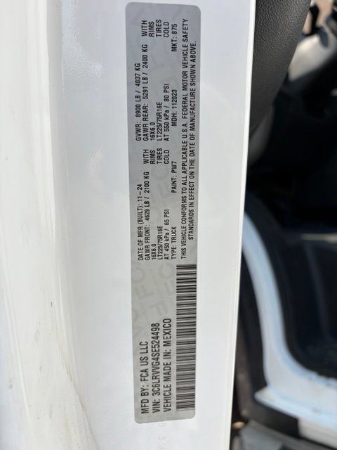 Used 2025 RAM ProMaster 2500 w/ U-Haul Equipment Group FWD image 9