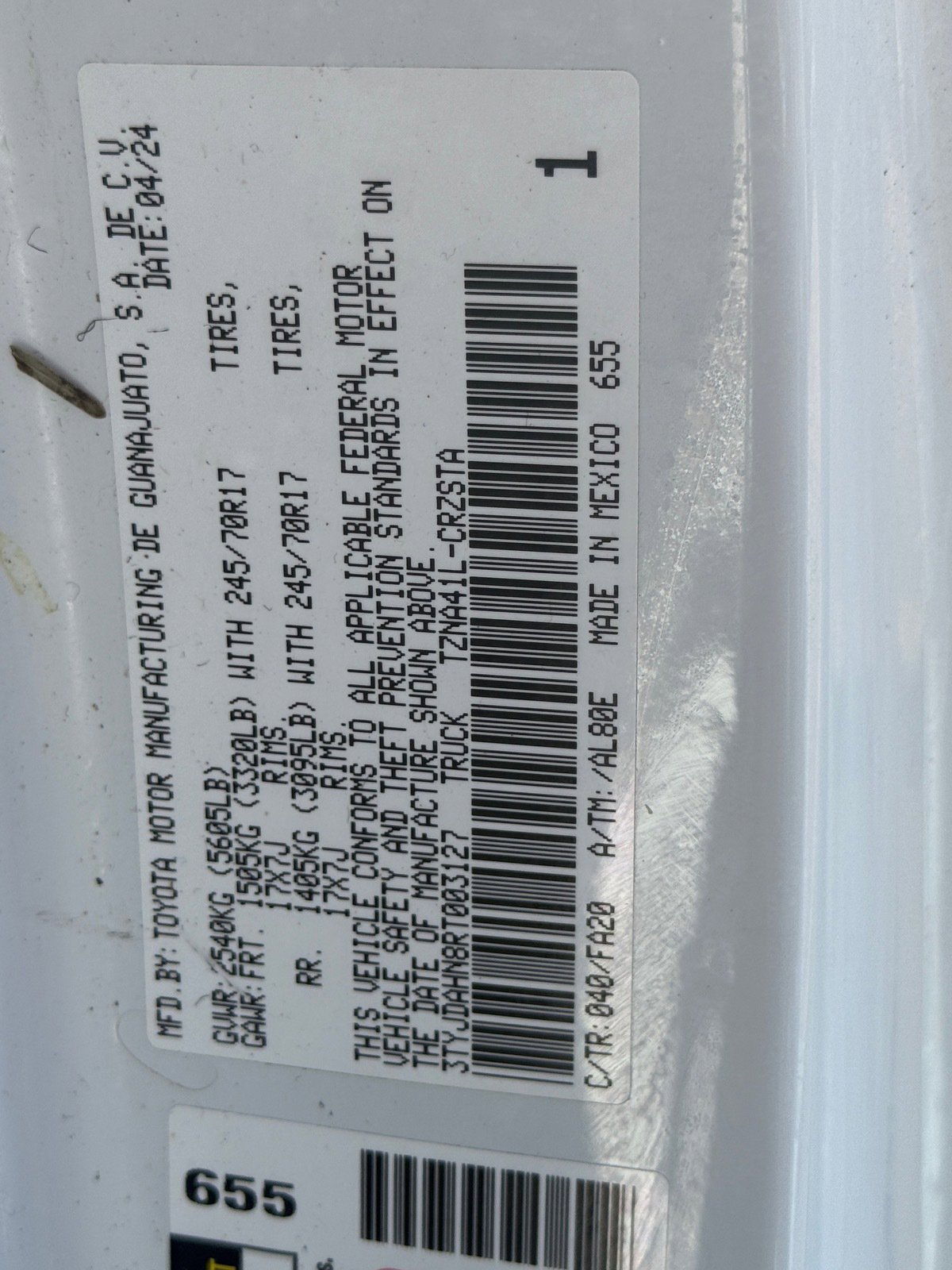 Used 2024 Toyota Tacoma SR image 31