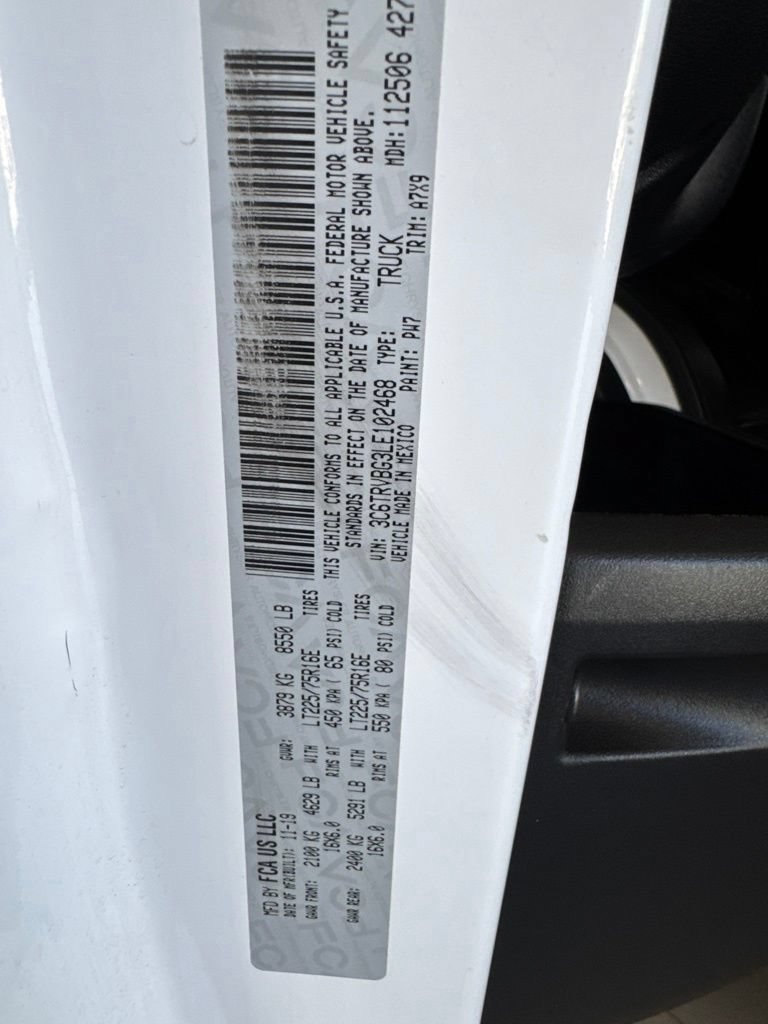 Used 2020 RAM ProMaster 1500 FWD image 18