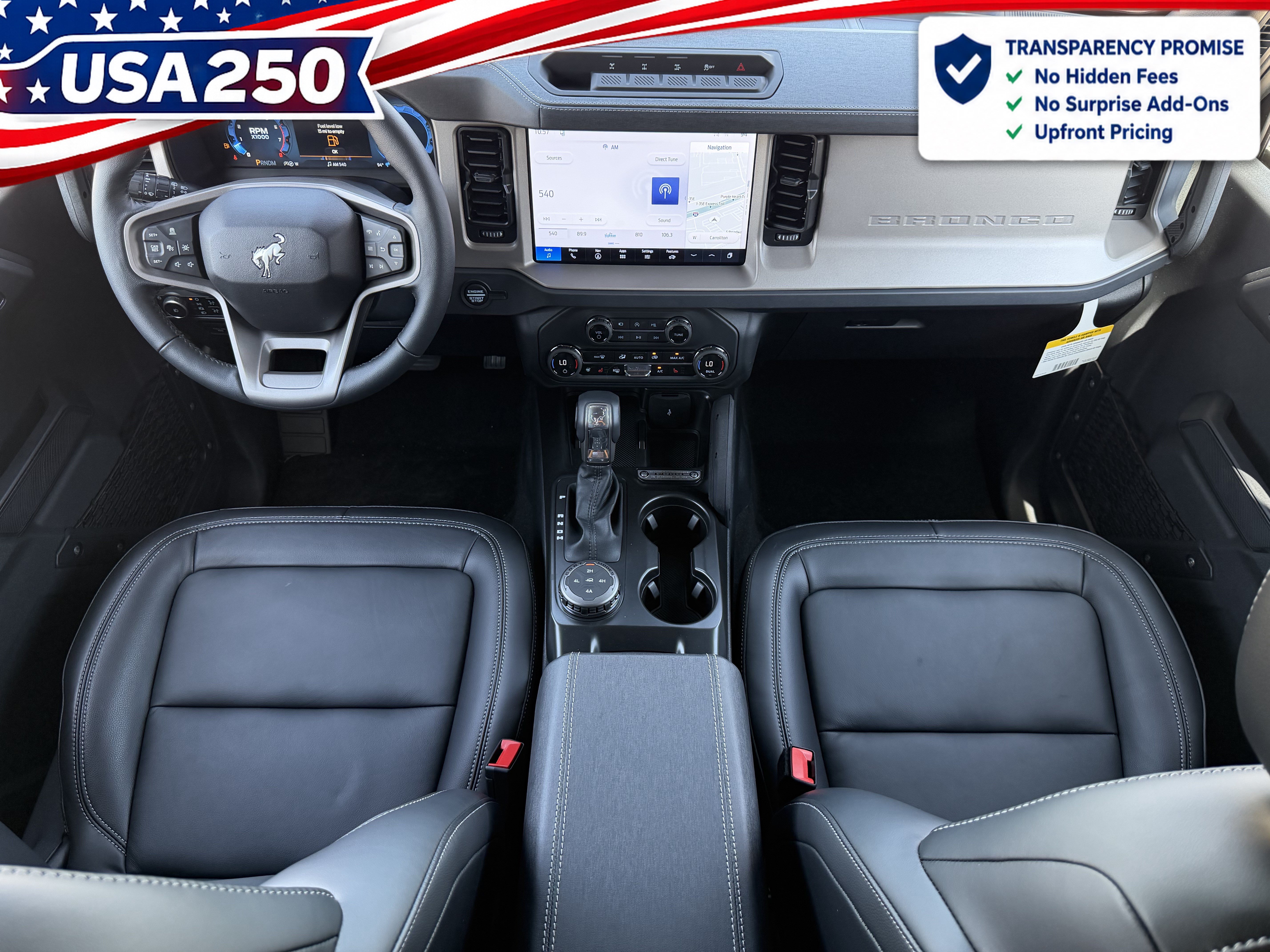 New 2026 Ford Bronco Outer Banks w/ Sasquatch Package AWD/4WD image 12