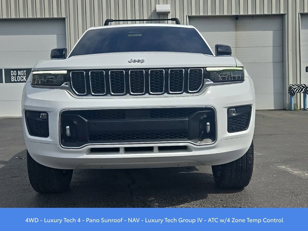 Used 2022 Jeep Grand Cherokee L Overland w/ Luxury Tech Group IV AWD/4WD image 2