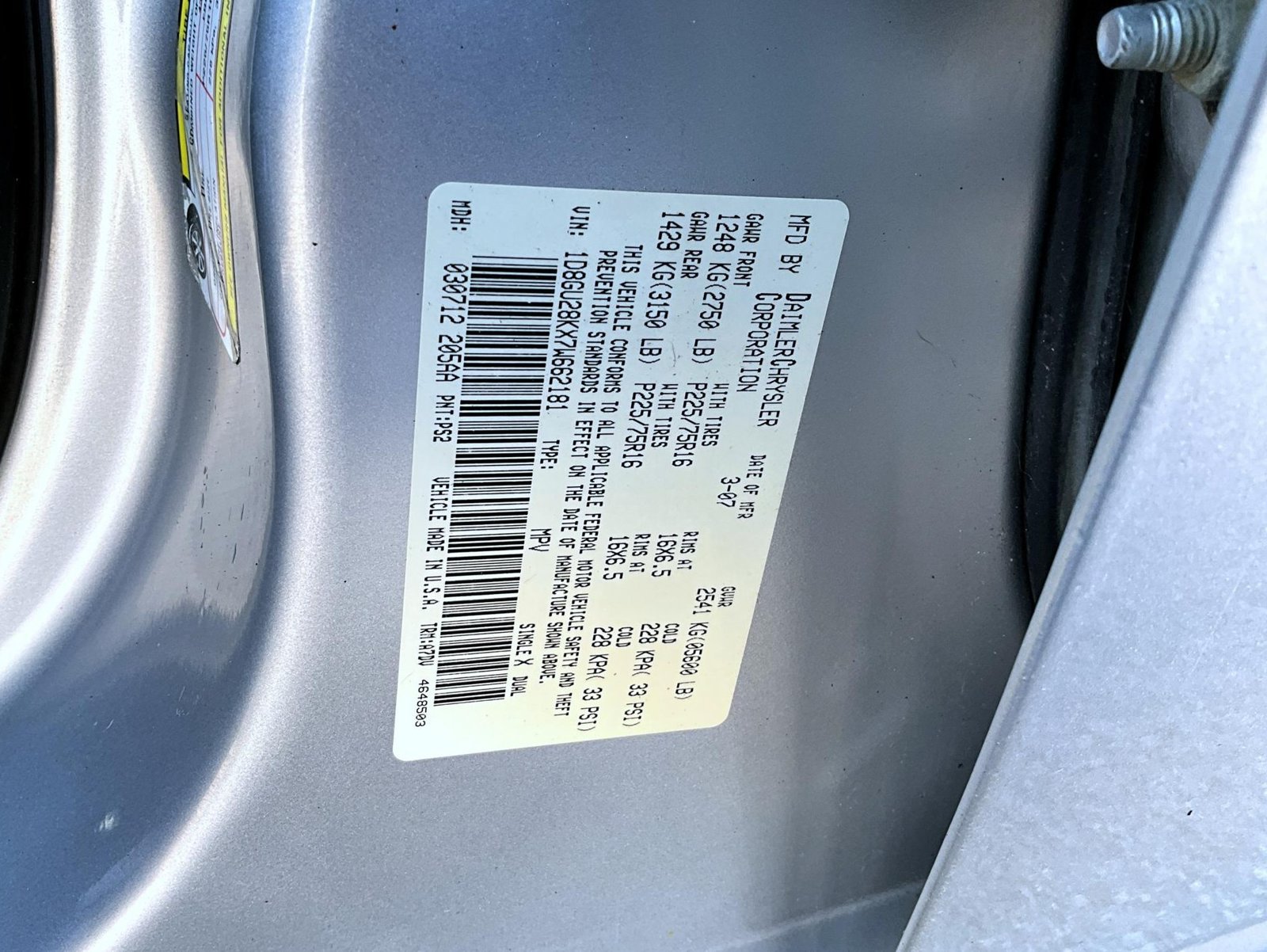 Used 2007 Dodge Nitro SXT AWD/4WD image 26