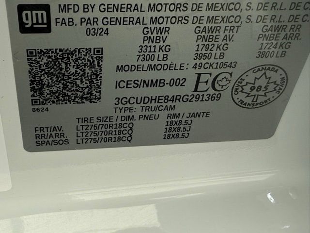 Used 2024 Chevrolet Silverado 1500 ZR2 AWD/4WD image 41