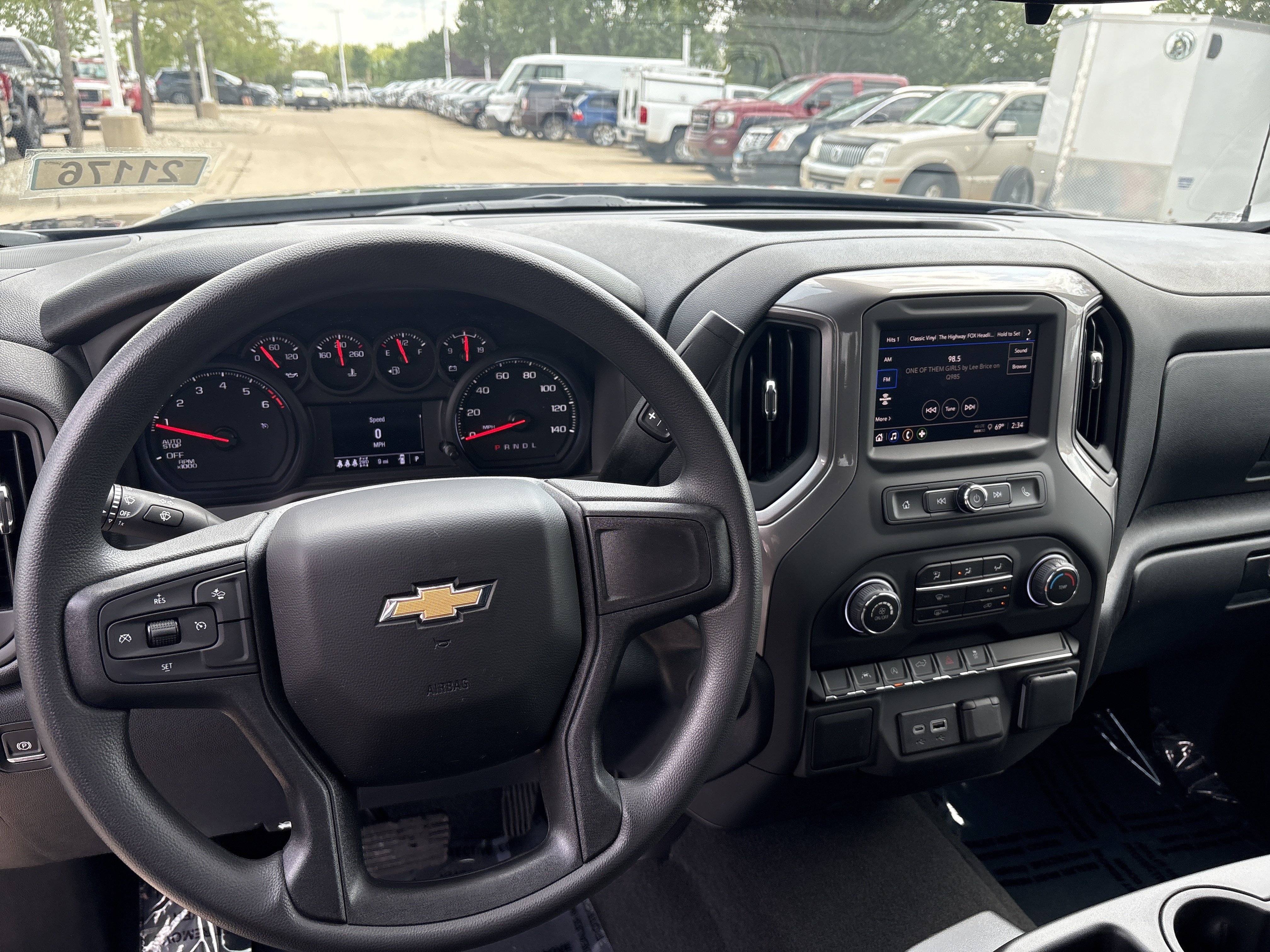 New 2026 Chevrolet Silverado 1500 Custom w/ Turbomax Blackout Package AWD/4WD image 8