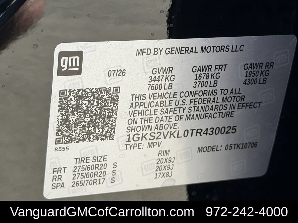 New 2026 GMC Yukon AT4 Ultimate w/ LPO, Floor Liner Package AWD/4WD image 27