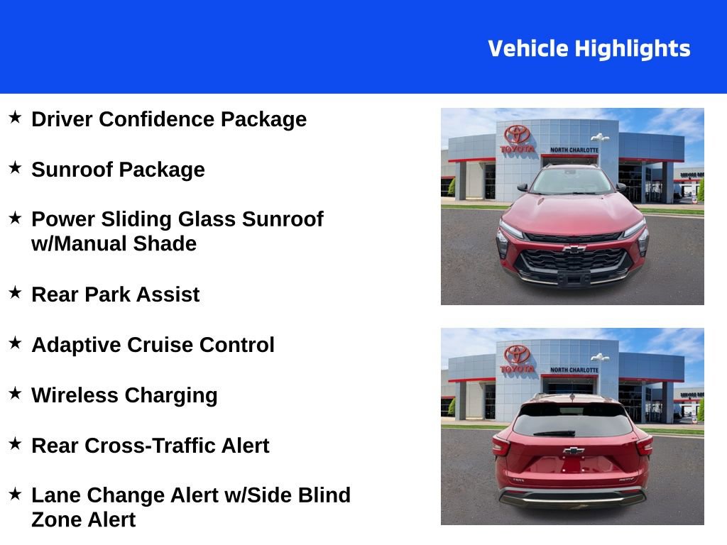 Used 2024 Chevrolet Trax ACTIV w/ Sunroof Package image 4