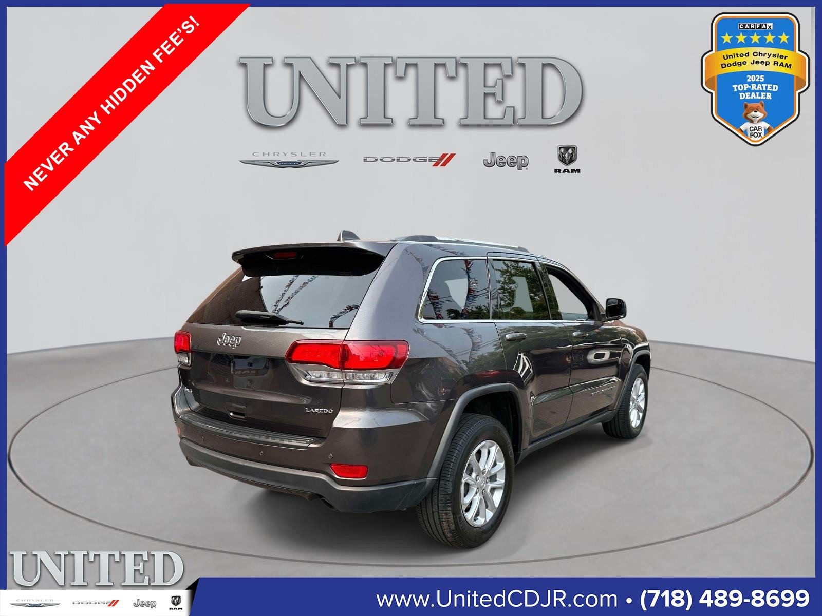 Certified 2021 Jeep Grand Cherokee Laredo X AWD/4WD image 3