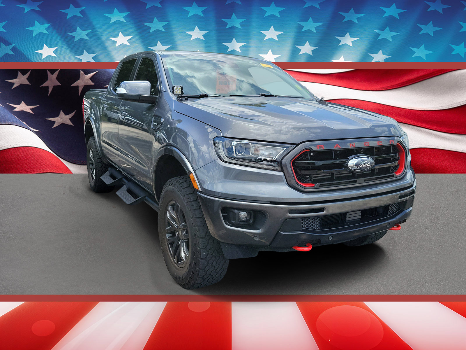 Certified 2021 Ford Ranger Lariat w/ Tremor Off-Road Package AWD/4WD image 1